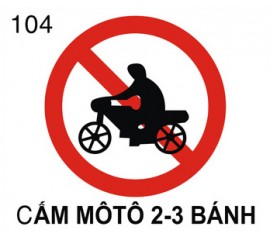 Biển báo giao thông 104