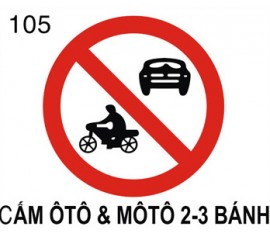 Biển báo phản quang 105