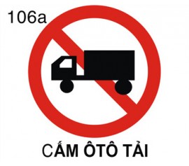 Biển báo giao thông có phản quang 106a