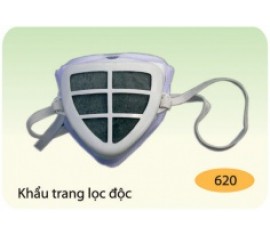 Khẩu trang lọc độc BB620