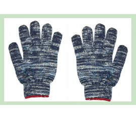 Găng tay len bảo hộ loại màu xám 45G