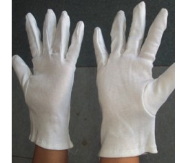 Găng tay thun trắng chống tĩnh điện