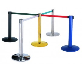 Cột rào chắn inox 3m đủ màu