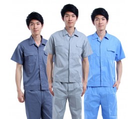 Quần áo bảo hộ lao động kaky tay ngắn